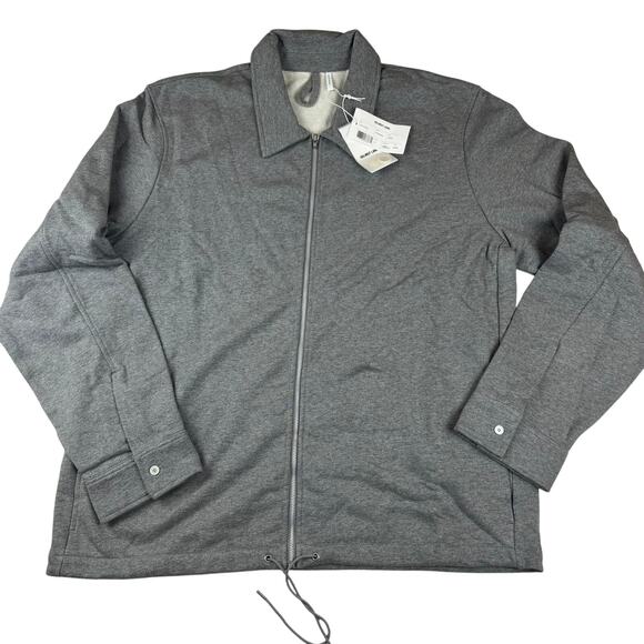Helmut Lang Full Zip Terry Lined Sweatshirt - Size XL - NWT - Picture 1 of 5